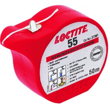 Loctite 55 csőmenettömítő zsinór 50 m