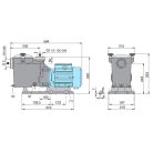 Calpeda MPC 41 medence szivattyú 