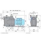 Calpeda MPCM 71/A medence szivattyú 