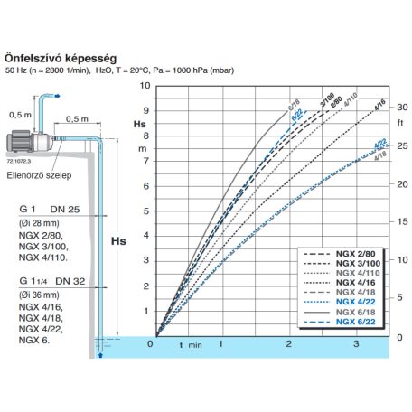 Calpeda NGXM 2/80 felszíni szivattyú