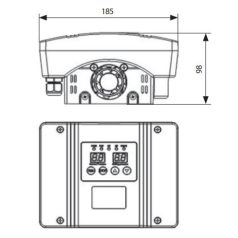 Röhtenbach RHF-1,5 inverteres szivattyú vezérlő