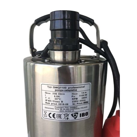 IBO SWQ 1100 Szennyezett víz szivattyú