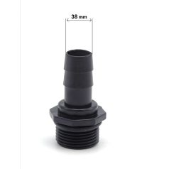 IBO Tömlőcsatlakozó 40x2" KM bordás