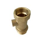 T rézidom 2x1"-1/4" Idom