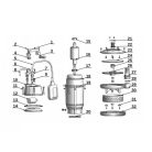 IBO WQX 250 Merülő szivattyú szennyezett vízre